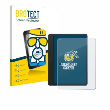 Vorderseite einer Produktverpackung mit dem Markenlogo BROTECT. Daneben ist das Gerät TCL Note A1 mit dem zugehörigen Displays