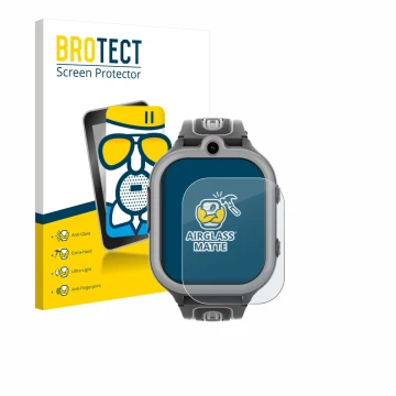 Vorderseite einer Produktverpackung mit dem Markenlogo BROTECT. Daneben ist das Gerät Valdus DF91 mit dem zugehörigen Displays