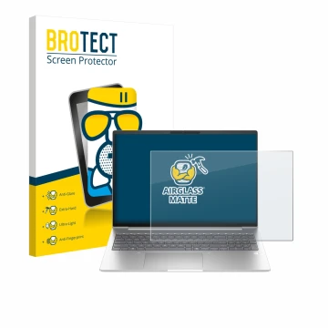 Vorderseite einer Produktverpackung mit dem Markenlogo BROTECT. Daneben ist das Gerät HP EliteBook 6 G1ah 16