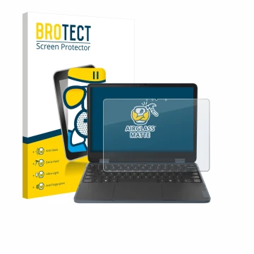 Vorderseite einer Produktverpackung mit dem Markenlogo BROTECT. Daneben ist das Gerät Lenovo 500w 2-in-1 Gen 5 mit dem zugehör