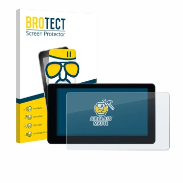 Vorderseite einer Produktverpackung mit dem Markenlogo BROTECT. Daneben ist das Gerät Zontes 368 K mit dem zugehörigen Display