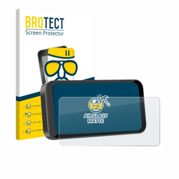 Vorderseite einer Produktverpackung mit dem Markenlogo BROTECT. Daneben ist das Gerät Carpuride W603B 6.3