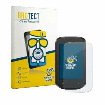Vorderseite einer Produktverpackung mit dem Markenlogo BROTECT. Daneben ist das Gerät igpsport BSC100MAX mit dem zugehörigen D