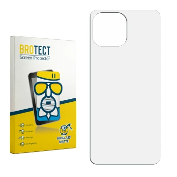 Vorderseite einer Produktverpackung mit dem Markenlogo BROTECT. Daneben ist der zugehörige Displayschutz.