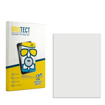 Vorderseite einer Produktverpackung mit dem Markenlogo BROTECT. Daneben ist der zugehörige Displayschutz.