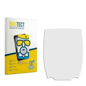 Vorderseite einer Produktverpackung mit dem Markenlogo BROTECT. Daneben ist der zugehörige Displayschutz.