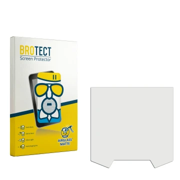 Vorderseite einer Produktverpackung mit dem Markenlogo BROTECT. Daneben ist der zugehörige Displayschutz.