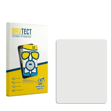 Vorderseite einer Produktverpackung mit dem Markenlogo BROTECT. Daneben ist der zugehörige Displayschutz.