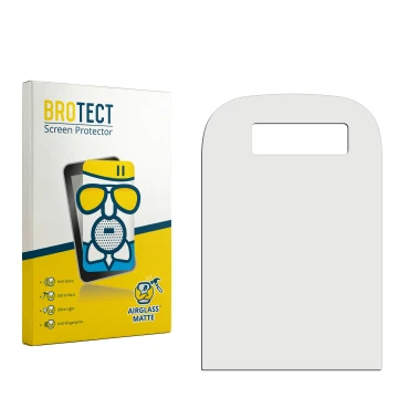 Vorderseite einer Produktverpackung mit dem Markenlogo BROTECT. Daneben ist der zugehörige Displayschutz.