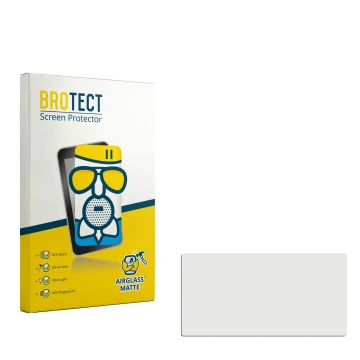Vorderseite einer Produktverpackung mit dem Markenlogo BROTECT. Daneben ist der zugehörige Displayschutz.