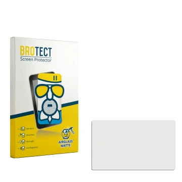 Vorderseite einer Produktverpackung mit dem Markenlogo BROTECT. Daneben ist der zugehörige Displayschutz.