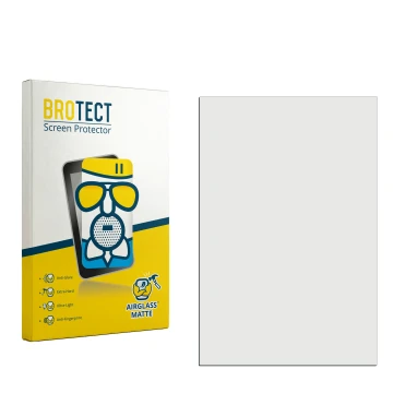 Vorderseite einer Produktverpackung mit dem Markenlogo BROTECT. Daneben ist der zugehörige Displayschutz.