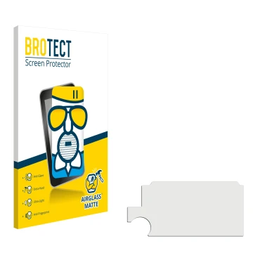 Vorderseite einer Produktverpackung mit dem Markenlogo BROTECT. Daneben ist der zugehörige Displayschutz.