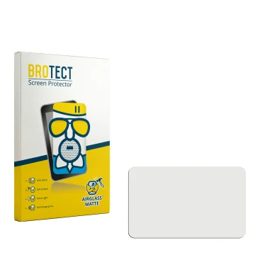 Vorderseite einer Produktverpackung mit dem Markenlogo BROTECT. Daneben ist der zugehörige Displayschutz.