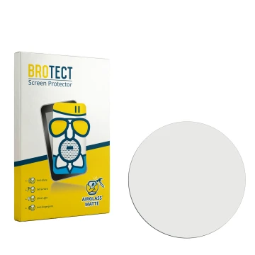 Vorderseite einer Produktverpackung mit dem Markenlogo BROTECT. Daneben ist der zugehörige Displayschutz.