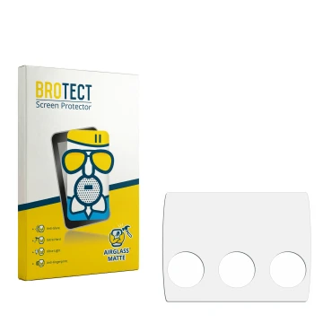 Vorderseite einer Produktverpackung mit dem Markenlogo BROTECT. Daneben ist der zugehörige Displayschutz.