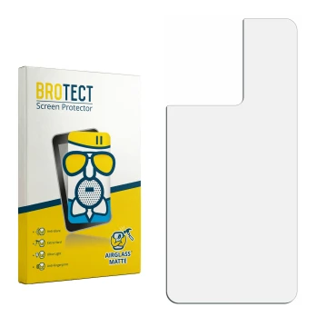 Vorderseite einer Produktverpackung mit dem Markenlogo BROTECT. Daneben ist der zugehörige Displayschutz.