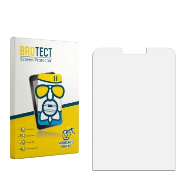 Vorderseite einer Produktverpackung mit dem Markenlogo BROTECT. Daneben ist der zugehörige Displayschutz.