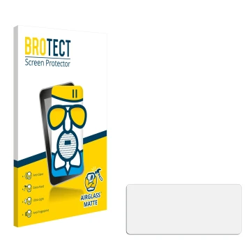 Vorderseite einer Produktverpackung mit dem Markenlogo BROTECT. Daneben ist der zugehörige Displayschutz.