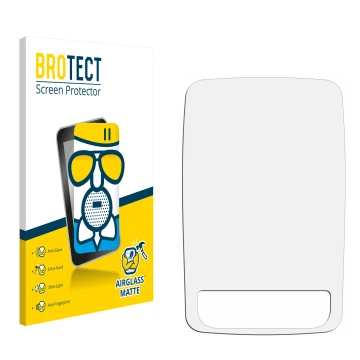 Vorderseite einer Produktverpackung mit dem Markenlogo BROTECT. Daneben ist der zugehörige Displayschutz.