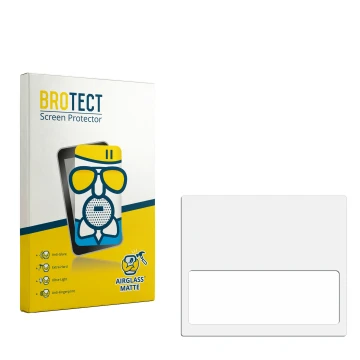 Vorderseite einer Produktverpackung mit dem Markenlogo BROTECT. Daneben ist der zugehörige Displayschutz.