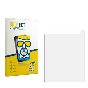 Vorderseite einer Produktverpackung mit dem Markenlogo BROTECT. Daneben ist der zugehörige Displayschutz.
