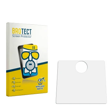 Vorderseite einer Produktverpackung mit dem Markenlogo BROTECT. Daneben ist der zugehörige Displayschutz.