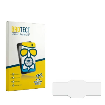 Vorderseite einer Produktverpackung mit dem Markenlogo BROTECT. Daneben ist der zugehörige Displayschutz.