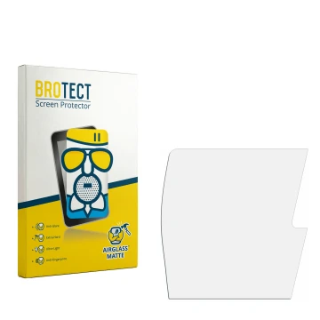 Vorderseite einer Produktverpackung mit dem Markenlogo BROTECT. Daneben ist der zugehörige Displayschutz.