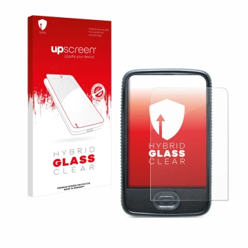 Vorderseite einer Produktverpackung mit dem Markenlogo upscreen. Daneben ist das Gerät Dexcom G6 Receiver CGM mit dem zugehöri