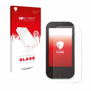 Vorderseite einer Produktverpackung mit dem Markenlogo upscreen. Daneben ist das Gerät Garmin Approach G80 mit dem zugehörigen