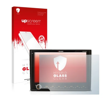 Vorderseite einer Produktverpackung mit dem Markenlogo upscreen. Daneben ist das Gerät Fiat Ducato III 2006 - 2011 Zenec Z-E37