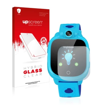 Vorderseite einer Produktverpackung mit dem Markenlogo upscreen. Daneben ist das Gerät Prograce 1.5