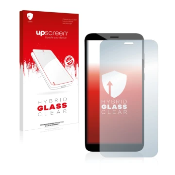 Vorderseite einer Produktverpackung mit dem Markenlogo upscreen. Daneben ist das Gerät Pine64 PinePhone Pro Explorer Edition m