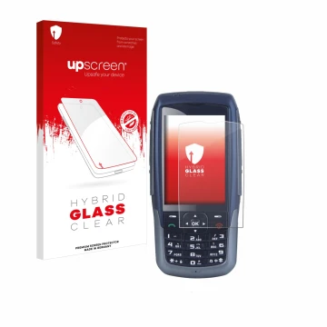 Vorderseite einer Produktverpackung mit dem Markenlogo upscreen. Daneben ist das Gerät Malux SED GPH-610R mit dem zugehörigen 