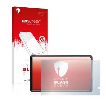 Vorderseite einer Produktverpackung mit dem Markenlogo upscreen. Daneben ist das Gerät Pritom L8 mit dem zugehörigen Displaysc