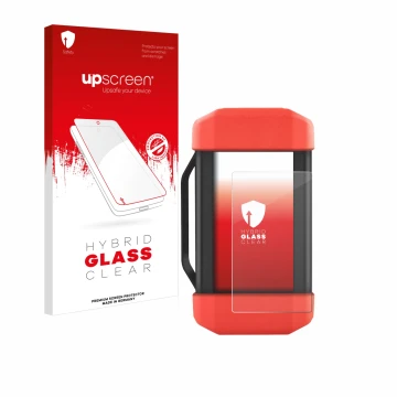 Vorderseite einer Produktverpackung mit dem Markenlogo upscreen. Daneben ist das Gerät Launch SRDs SmartLink mit dem zugehörig