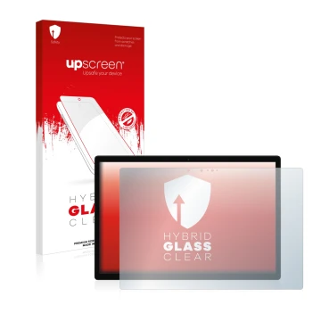 Vorderseite einer Produktverpackung mit dem Markenlogo upscreen. Daneben ist das Gerät Xiaomi Book S 12.4