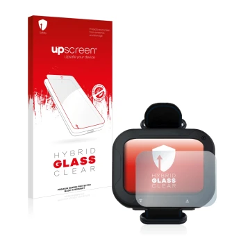 Vorderseite einer Produktverpackung mit dem Markenlogo upscreen. Daneben ist das Gerät Aqualung i770R mit dem zugehörigen Disp