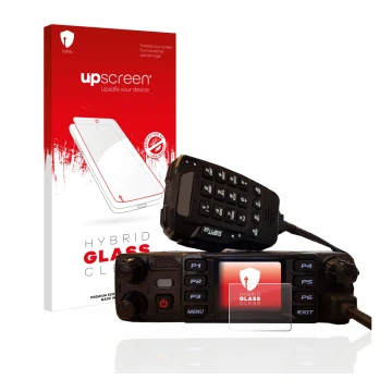 Vorderseite einer Produktverpackung mit dem Markenlogo upscreen. Daneben ist das Gerät AnyTone AT-D578UV plus mit dem zugehöri