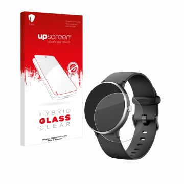 Vorderseite einer Produktverpackung mit dem Markenlogo upscreen. Daneben ist das Gerät DIGEEHOT H39r mit dem zugehörigen Displ