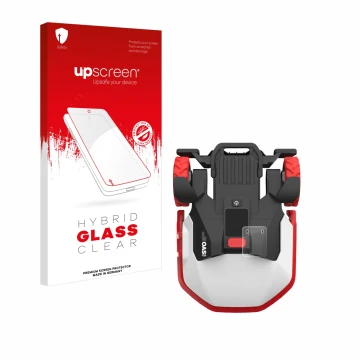 Vorderseite einer Produktverpackung mit dem Markenlogo upscreen. Daneben ist das Gerät Kress Mission Mega 3000 KR133E mit dem 
