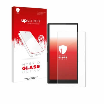 Vorderseite einer Produktverpackung mit dem Markenlogo upscreen. Daneben ist das Gerät Hiby R6 Pro II (2. Gen.) mit dem zugehö
