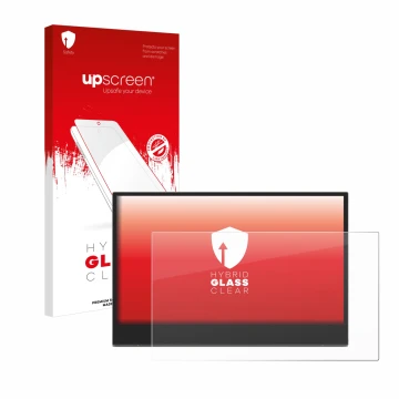 Vorderseite einer Produktverpackung mit dem Markenlogo upscreen. Daneben ist das Gerät Lenovo L15 (15,6
