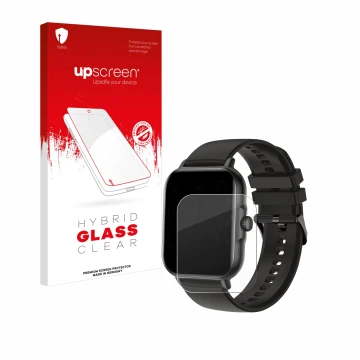 Vorderseite einer Produktverpackung mit dem Markenlogo upscreen. Daneben ist das Gerät AcclaFit KM13 1.83