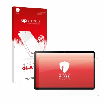 Vorderseite einer Produktverpackung mit dem Markenlogo upscreen. Daneben ist das Gerät Doogee T20 Ultra mit dem zugehörigen Di