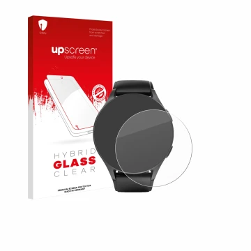 Vorderseite einer Produktverpackung mit dem Markenlogo upscreen. Daneben ist das Gerät Hama 8900 (42 mm) mit dem zugehörigen D