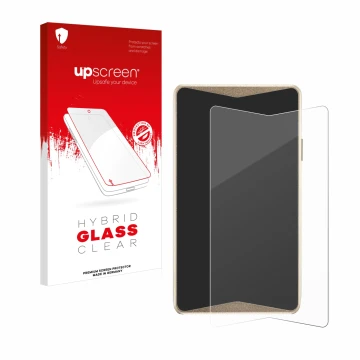 Vorderseite einer Produktverpackung mit dem Markenlogo upscreen. Daneben ist das Gerät ELLIPAL Titan 2.0 Cold Wallet mit dem z