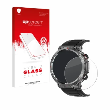 Vorderseite einer Produktverpackung mit dem Markenlogo upscreen. Daneben ist das Gerät Iowodo W50 1.39
