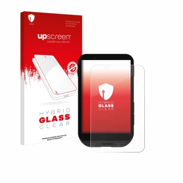 Vorderseite einer Produktverpackung mit dem Markenlogo upscreen. Daneben ist das Gerät iGPSPORT igs800 mit dem zugehörigen Dis